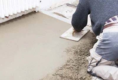Полагане на замазка